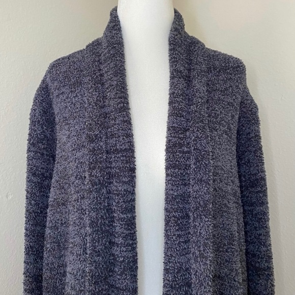 barefoot dreams - cali open cardigan sweater cozychic fuzzy cozy oversized - Picture 3 of 8